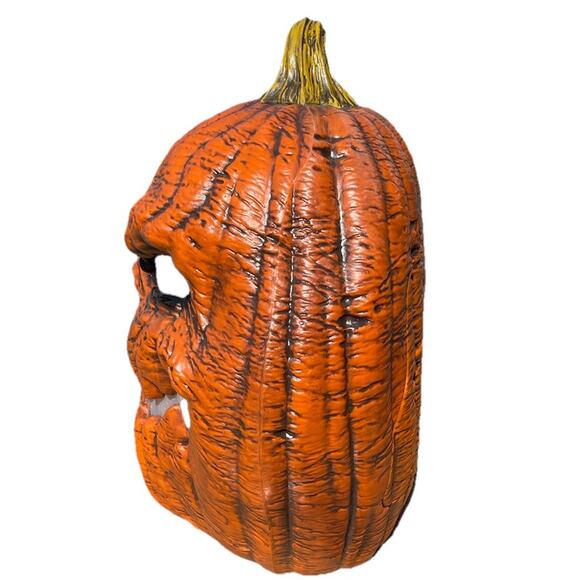 Rotten Patch Halloween Huge 25 In Pumpkin Light Up LED Jack O Lantern New - Picture 5 of 9